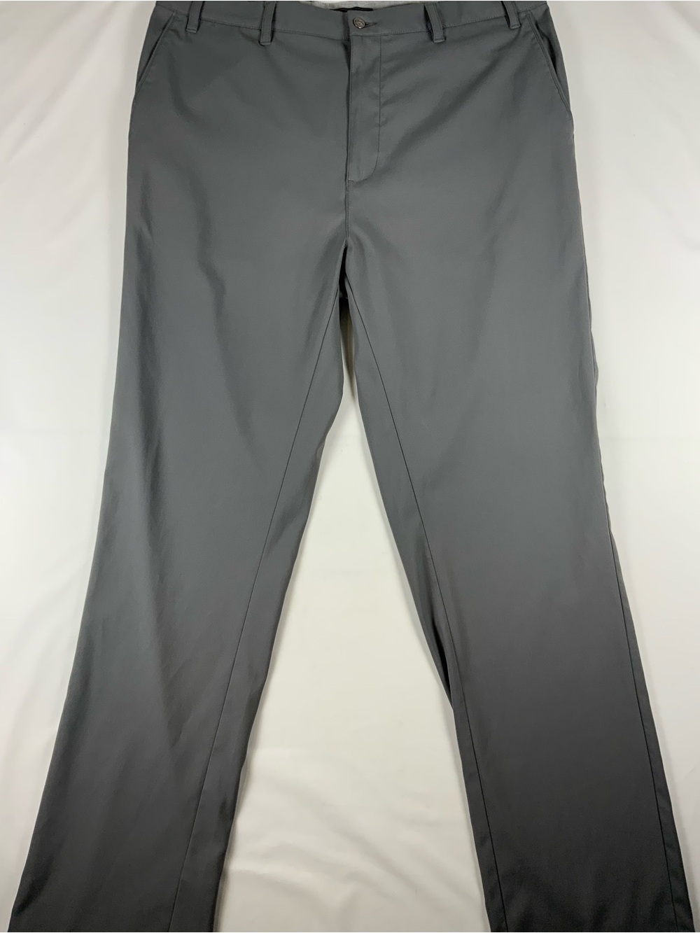 Callaway Men Gray Chino Style Performance Pants 40X36 Straight Leg Golf